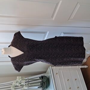 MM. LaFleur New York Womens Cotton Blend Office/Formal Midi Dress‎ S-0